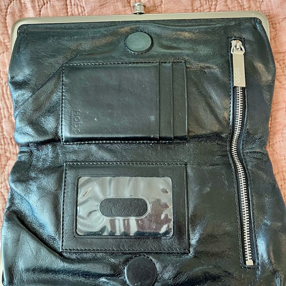 Elegant HOBO Black Clutch Wallet - Picture 2 of 5
